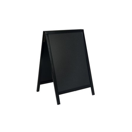 Lavagna da terra doppia nera cm 55x85