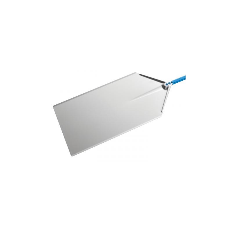 Pala pizza a metro in alluminio anodizzato 30x80 cm manico 120 cm Gimetal