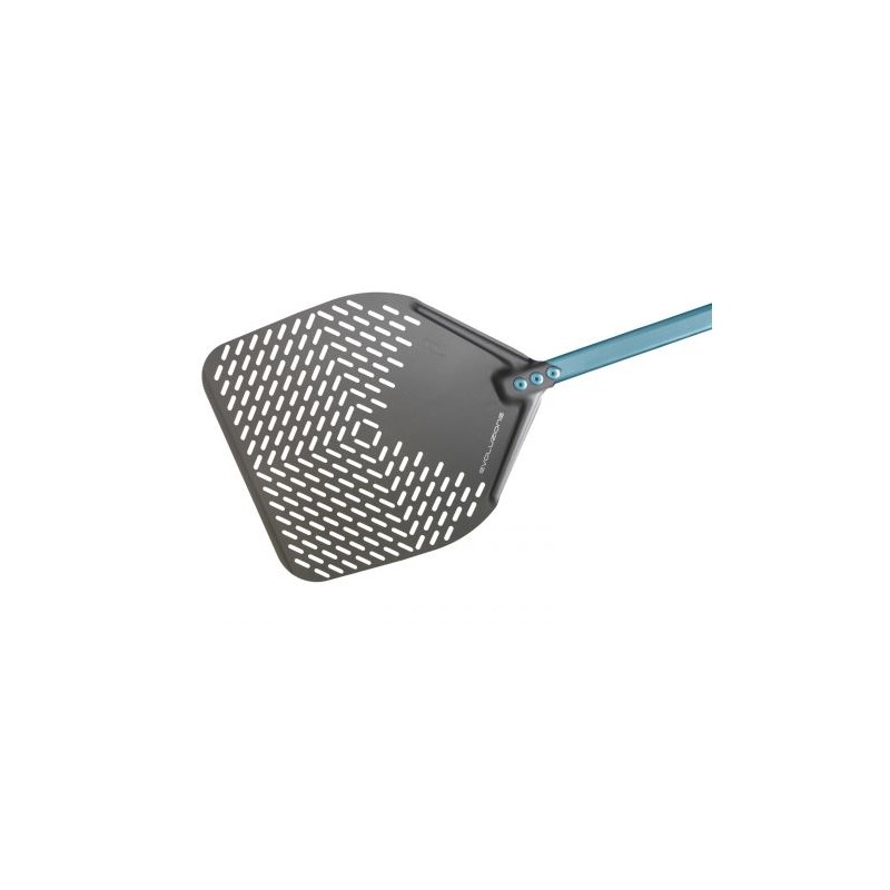 Pala pizza in allum.anodizzato forata rettang. 45x45 cm Gimetal