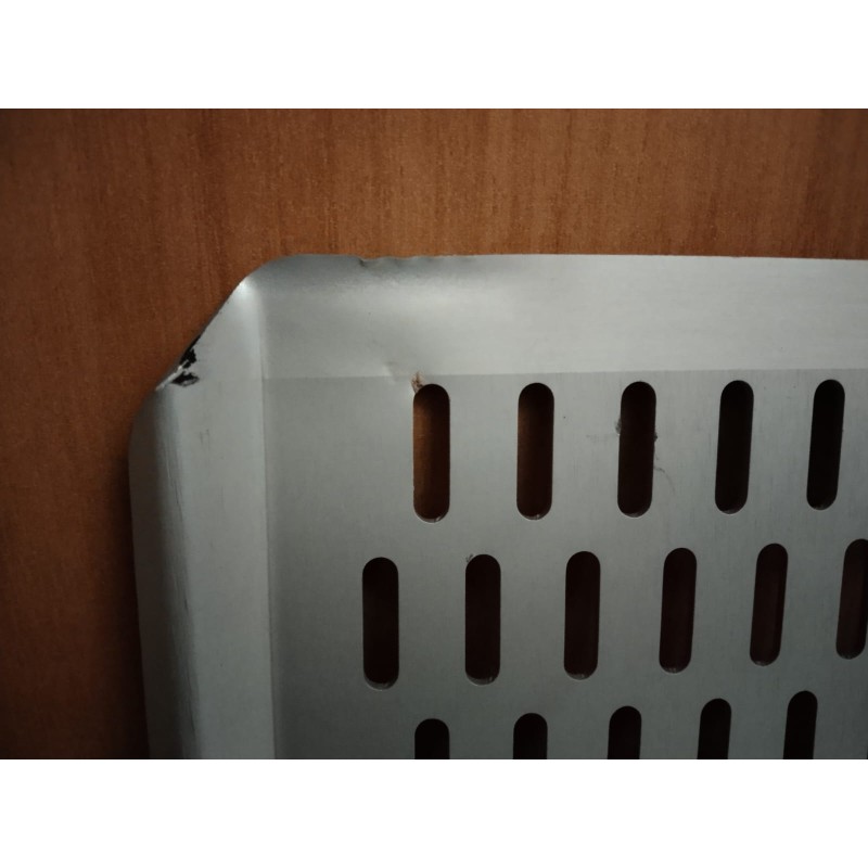 Pala pizza perforata 30x80 cm manico 60 cm Gimetal