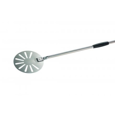 Palettino pizza inox forato tondo diam.20 cm Gimetal