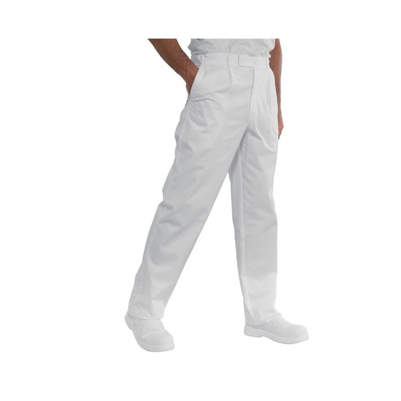 Pantalone cuoco bianco 3xl Isacco
