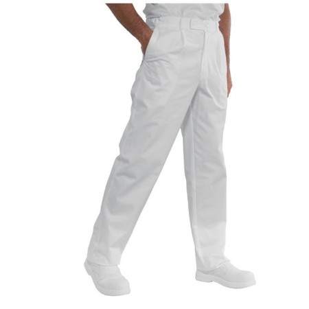 Pantalone cuoco bianco 3xl Isacco