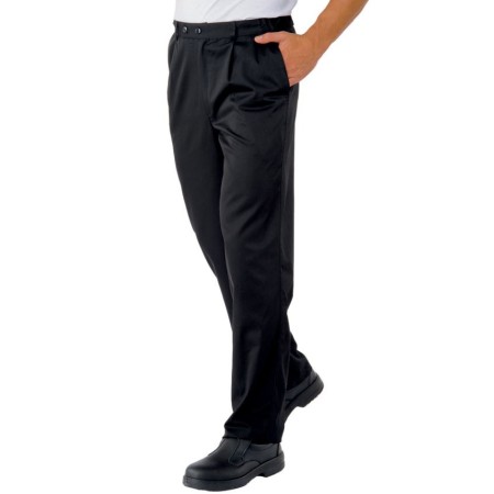 Pantalone cuoco nero Tg.M Isacco