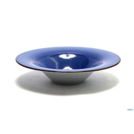 Pasta bowl cm.30 color design azzurro-Kaszub