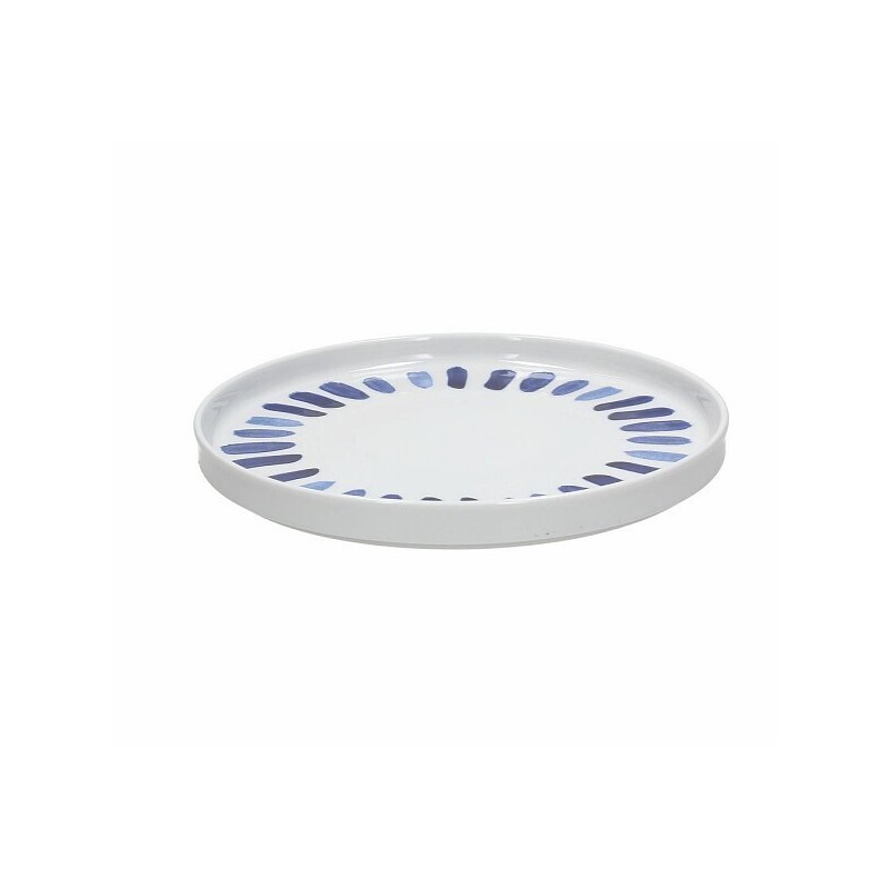 Piatto edge 27 cm Thesis Panarea Tognana Porcellane