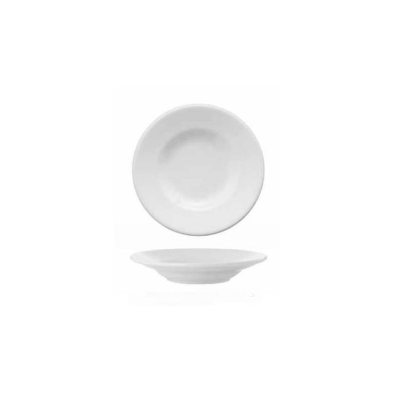 Piatto fondo bianco Tivoli Saturnia cm.23