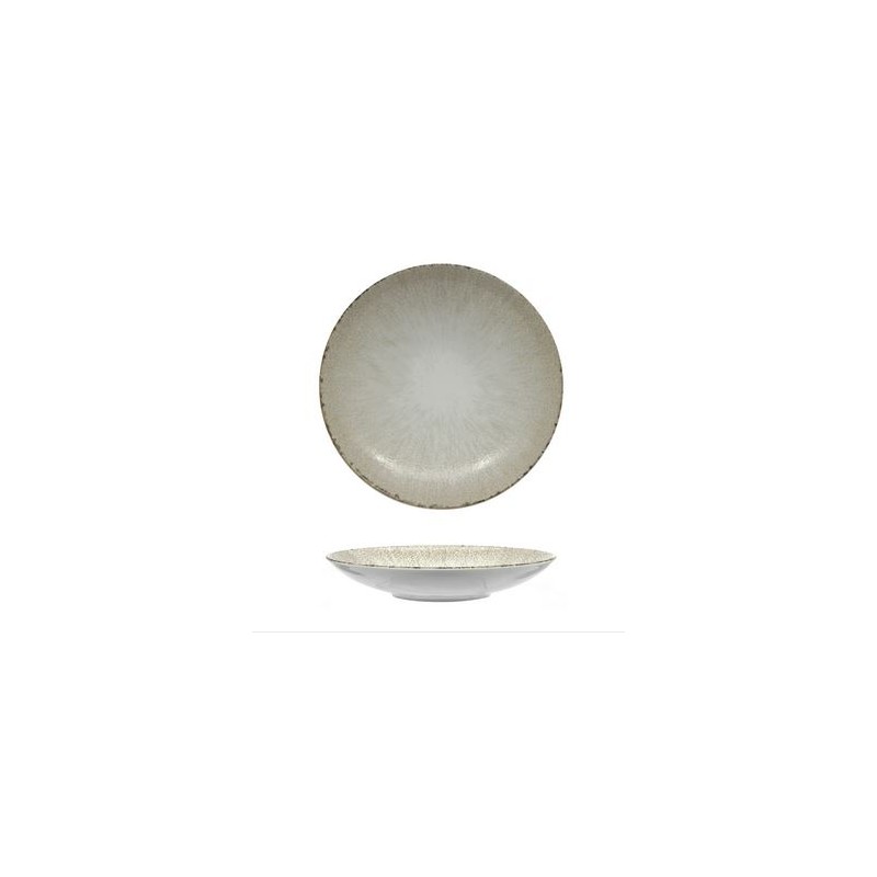 Piatto fondo coupe cm. 21,5 porcellana Irys