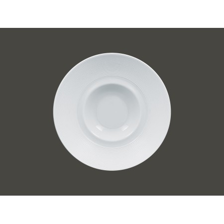 Piatto fondo gourmet cm.26 bianco Edge - Rak Porcelain