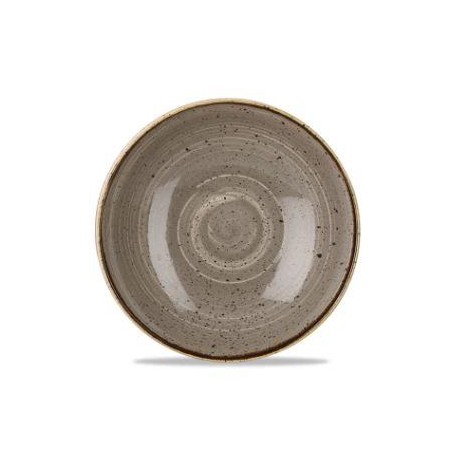 Piatto fondo grigio Churchill Stonecast 24,8 cm