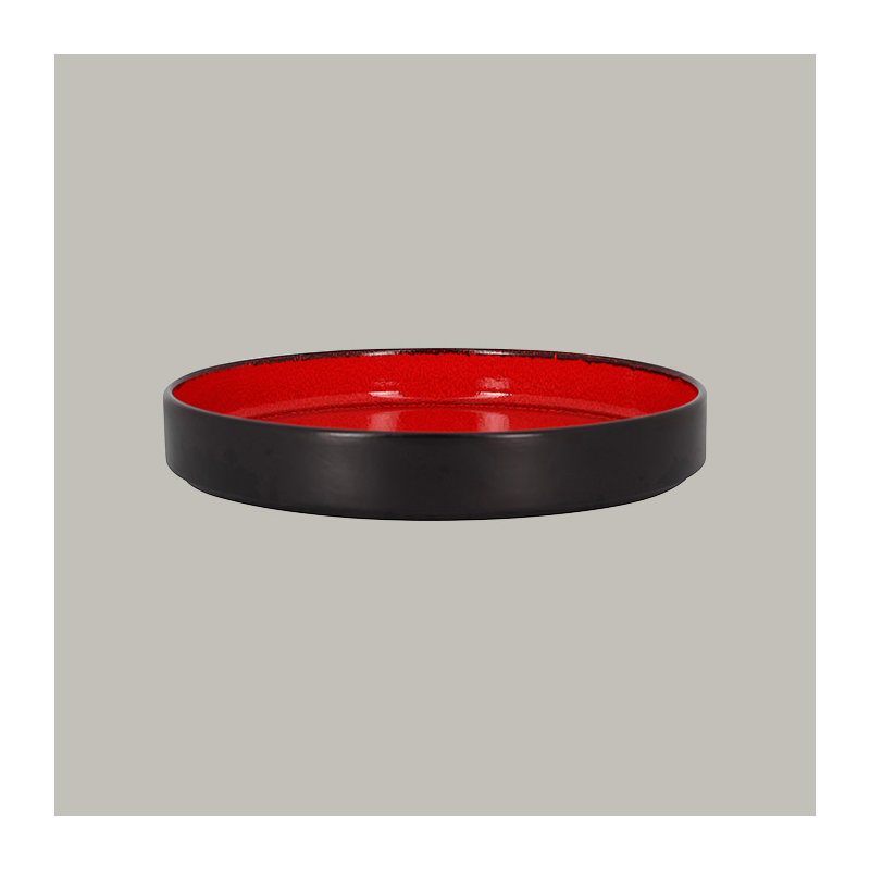 Piatto fondo rosso 27 cm Fire - Rak