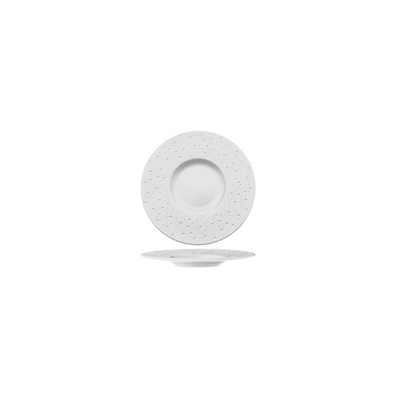 Piatto gourmet bianco cm.32 Gural moon