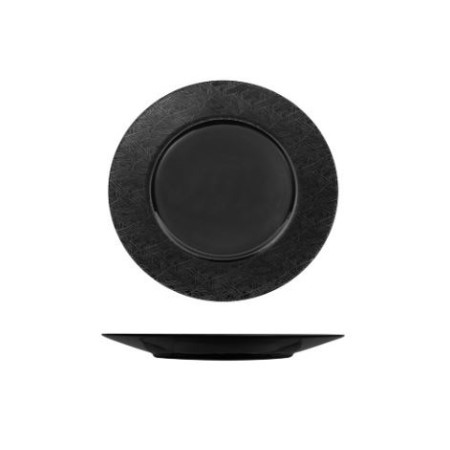 Piatto piano 31 cm Jugle black- Florence