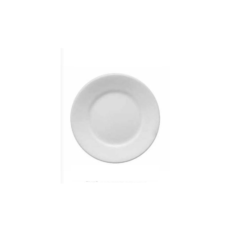 Piatto piano bianco saturnia tivoli cm 23,5