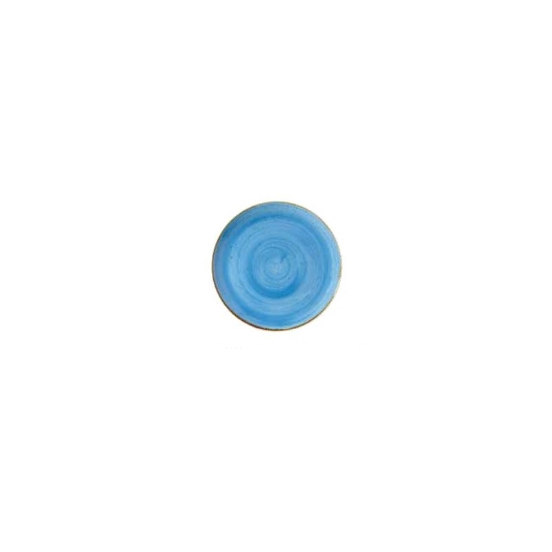 Piatto piano blu puntinato 28,8cm Churchill Stonecast