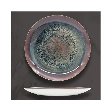 Piatto piano cm 27,3 blu - Genesys