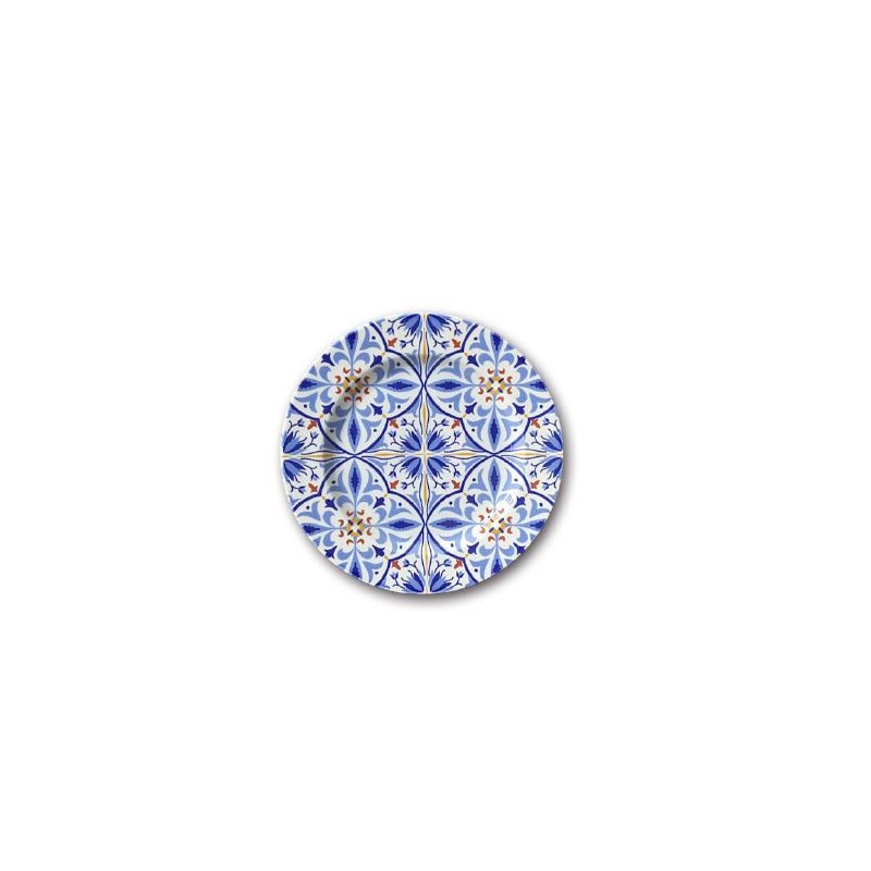 Piatto piano cm 31 etrusca Amalfi- Saturnia