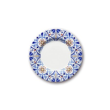 Piatto piano cm.26 Ischia Amalfi- Saturnia