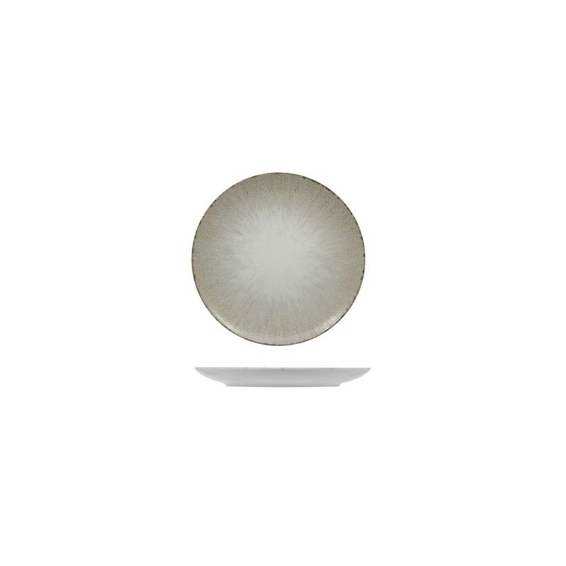 Piatto piano coupe cm. 27 porcellana Irys