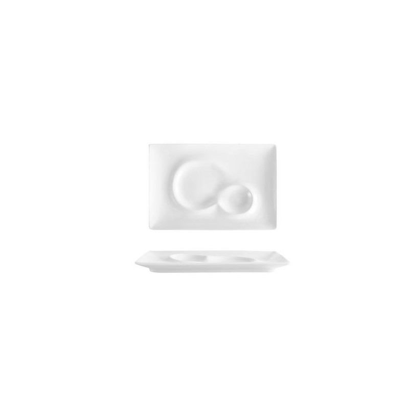 piatto piano gourmet rettangolare cm 30,6x20,7