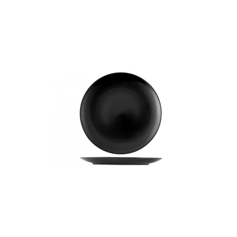 Piatto piano nero monaco 26cm