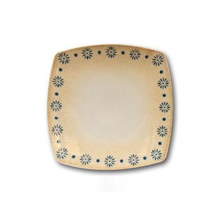 Piatto piano quadrato 26 cm Tokio Table Saturnia