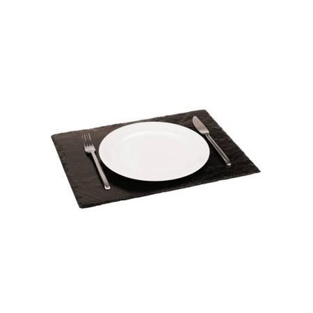 Piatto rettangolare cm.45x30 ardesia naturale