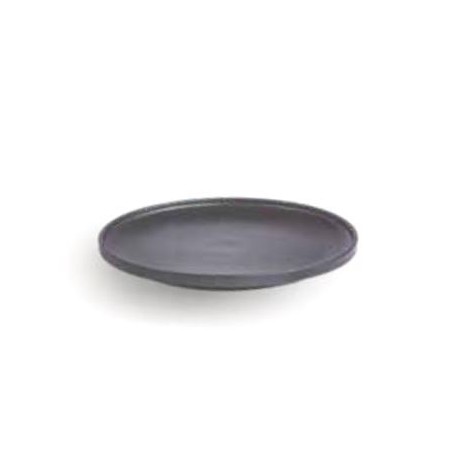 Piatto rotondo cm.30 nero - 2 colors