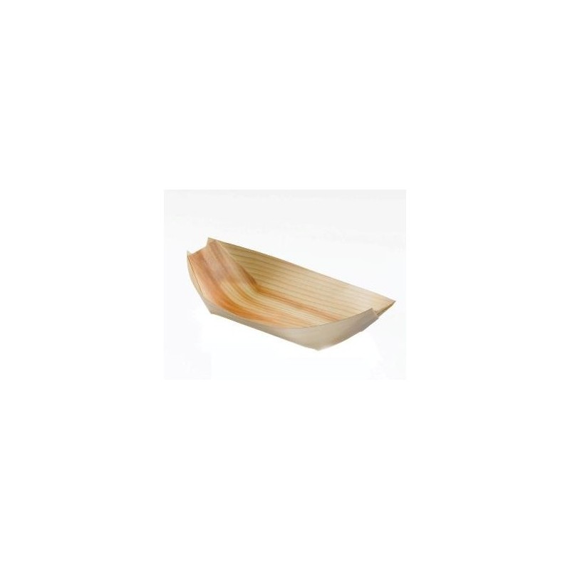 Piroga in Legno standard cm.17.5x8.5x2 - 50 pezzi