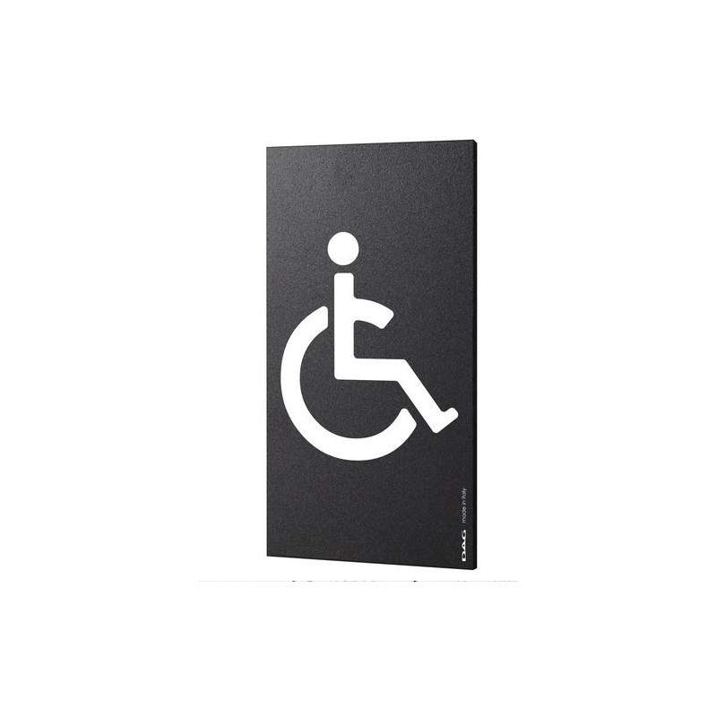 Pittogrammi DIVERSAMENTE ABILI 8 x 15 cm da parete