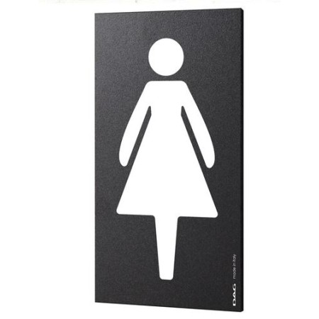 Pittogrammi DONNA 8 x 15 cm da parete