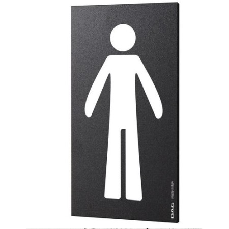 Pittogrammi UOMO 8 x 15 cm da parete