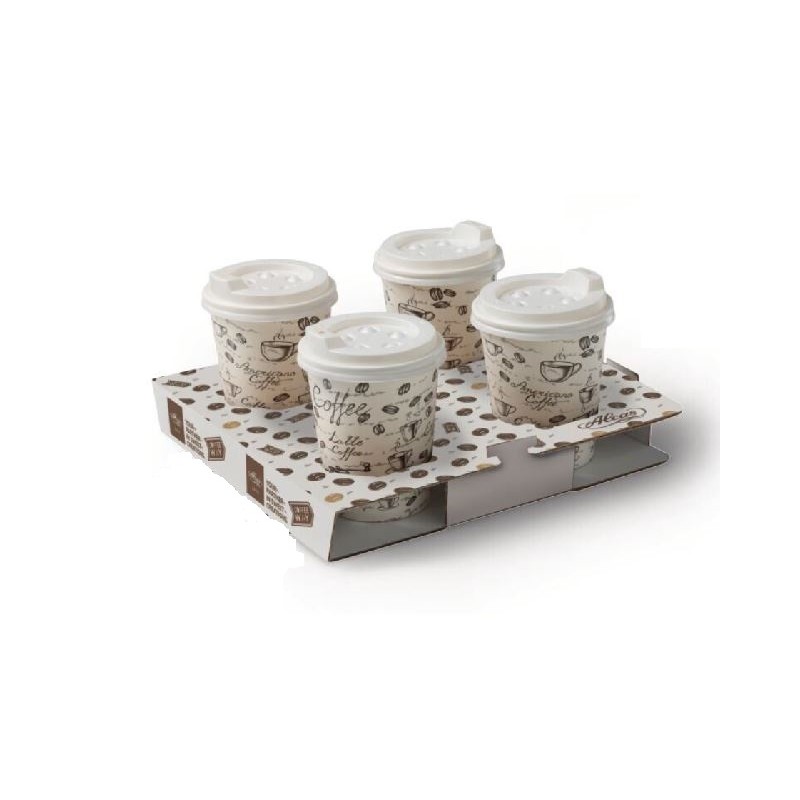 Porta cappuc. per bicch. carta 7-8-12 OZ 20 pz