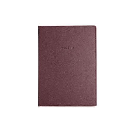 Porta Menu gourmet 22,7x32 cm (A4) - bordeaux
