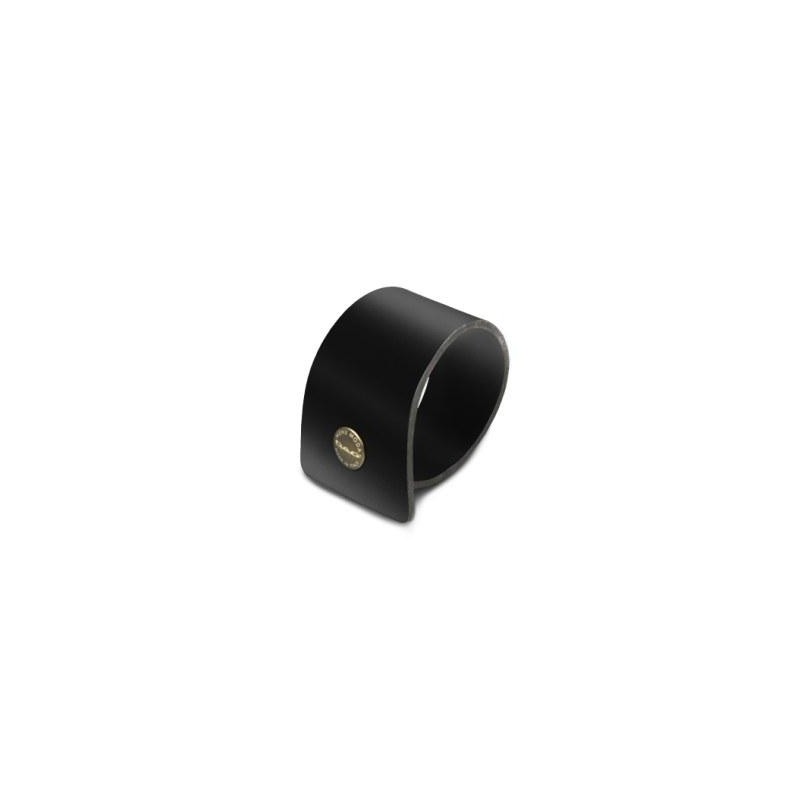 Porta tovaglioli fashion- nero liscio