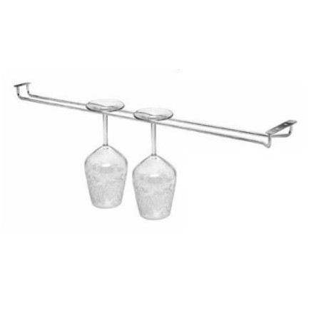 Rastrelliera inox 40,6 cm per calici