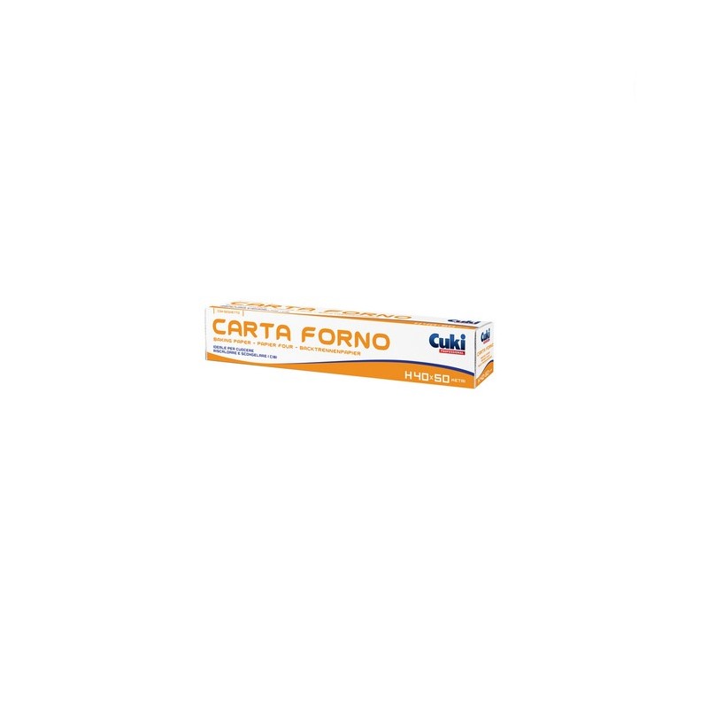 Rotolo Carta Forno 400 mm x 50 mt  Cuki Professional