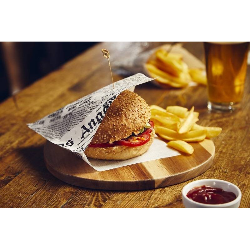 Sacchetto aperto 2 lati antigrasso Journal 34g/m2 17x18cm - 500 pz