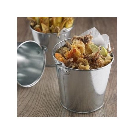 Secchiello in latta cm.13x12 H.