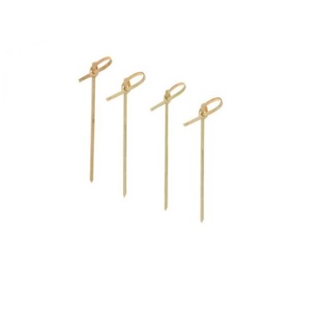 Spiedo in bamboo con nodo9*0.25cm. c.a.- 100pz