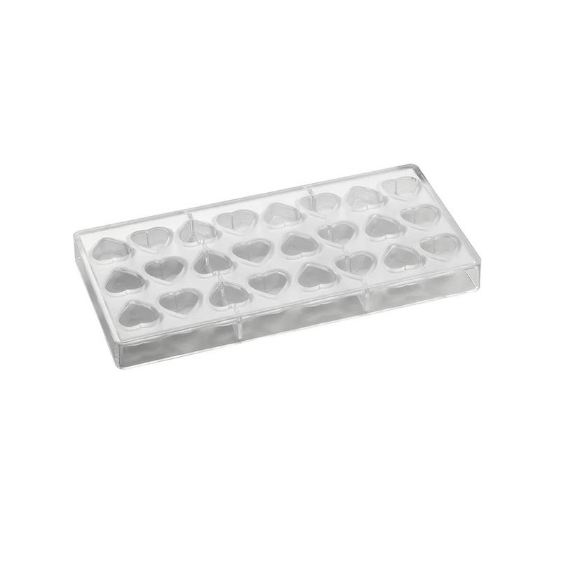 Stampi per praline cuore 24 impronte