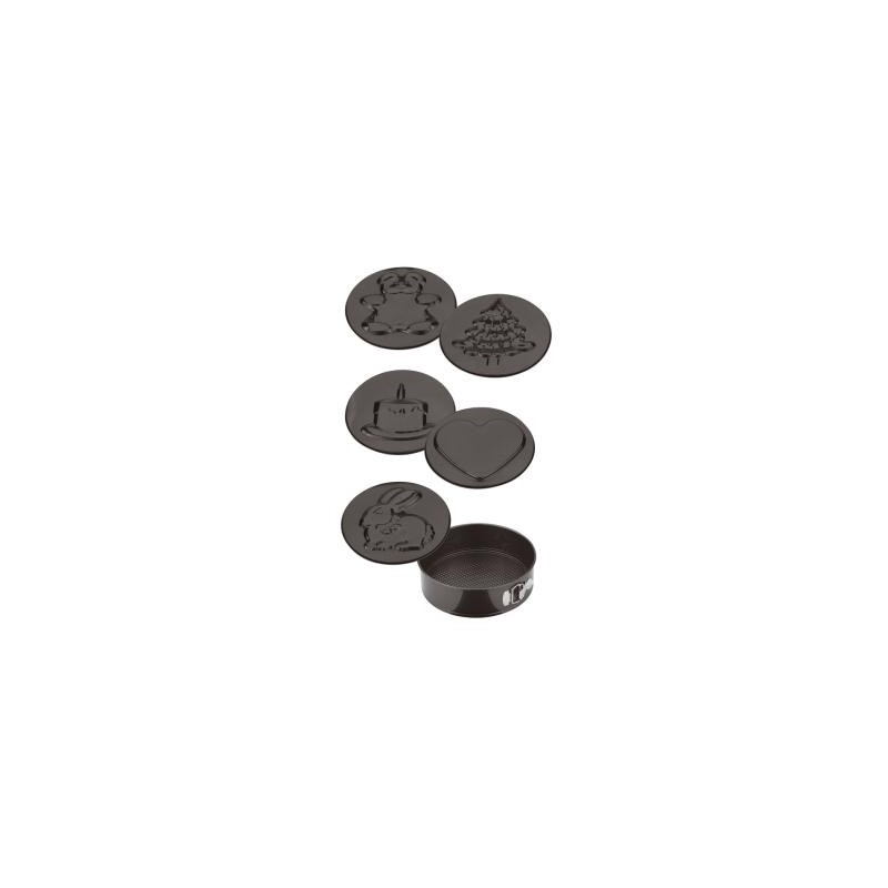 Stampo apribile 6 fondi antiaderente Paderno