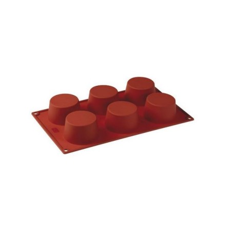 Stampo in silicone Muffin 6 impronte
