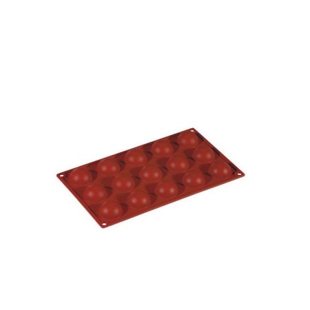 Stampo in silicone Semisfera 15 impronte