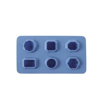 Stampo per cubetti di ghiaccio a forma di gemma,2 pezzi, 190x105x(H)30mm