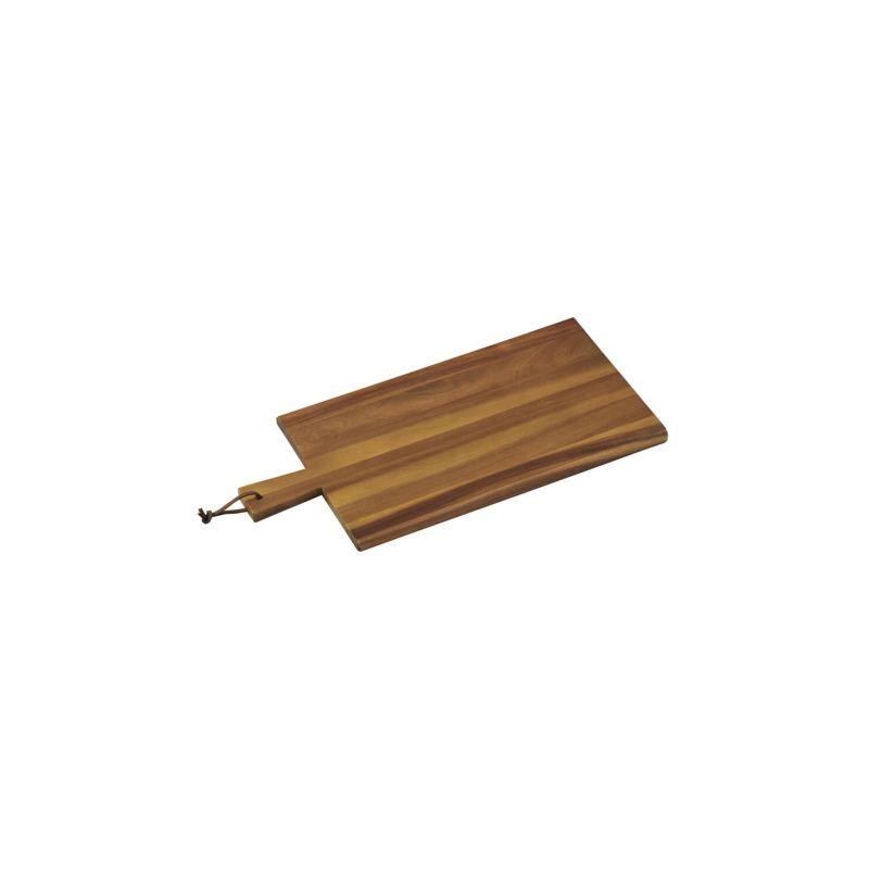 Tagliere acacia con manico cm 45x22