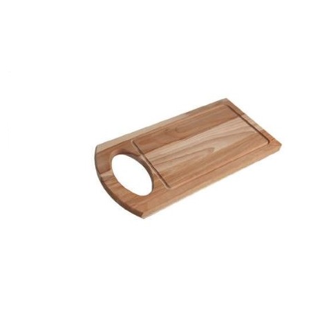 Tagliere di faggio rettangolare con maniglia