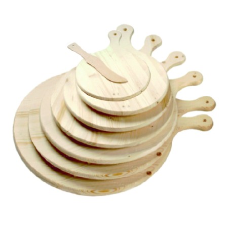 Tagliere per polenta in abete Ø45 cm