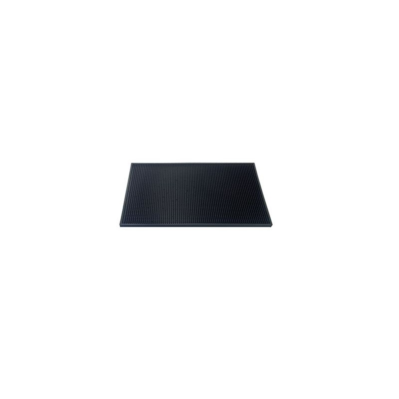 Tappetino bar-mat nero 45x30