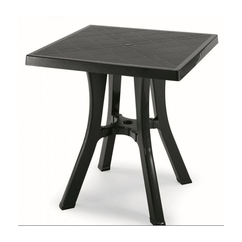 Tavolo Daddy 70x70 marrone Scab